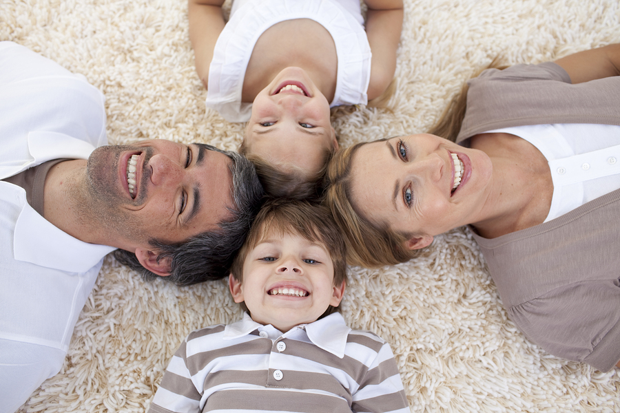 family-on-carpet
