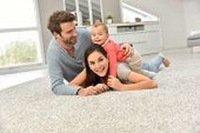 Family playing onFresh New Carpet